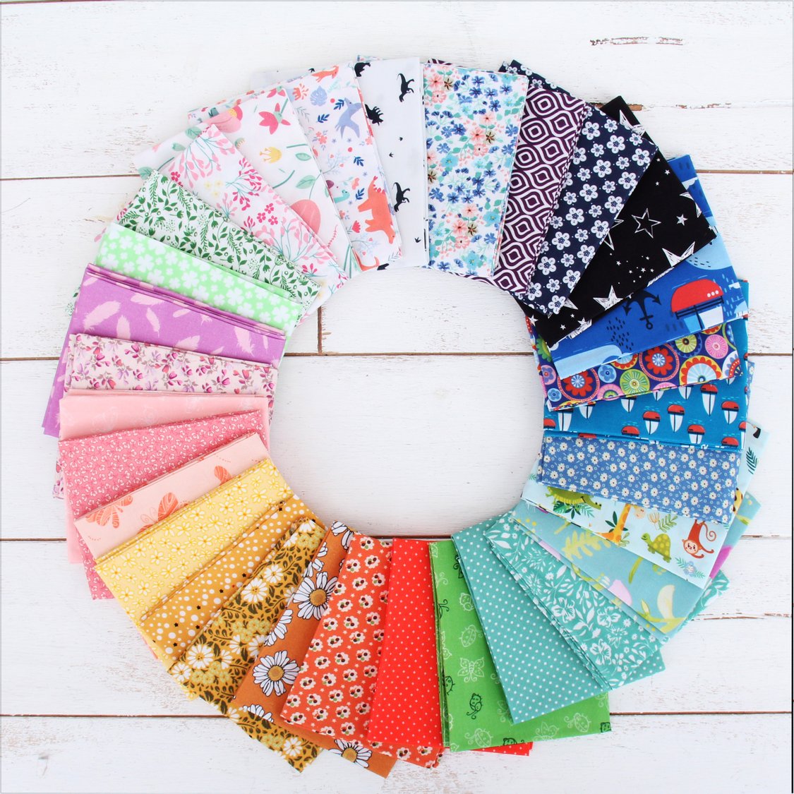 Cotton Fabric Prints Sold By The Yard
