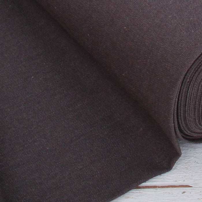 Premium Linen Fabric By The Yard - Graphite 55" Width - Cotton Linen Blend Fabric For Embroidery, Apparel, Cross Stitch - Threadart.com