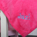 Personalized Plush Fleece Blanket - Embroidered Name or Monogram - Threadart.com