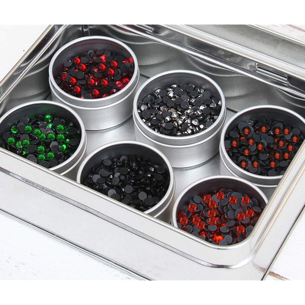 Hot Fix Rhinestone Set In 6 Fall Colors - SS10 - Threadart.com