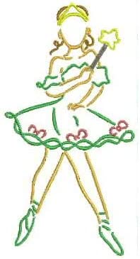Machine Embroidery Designs - Beautiful Dancers(1) - Threadart.com