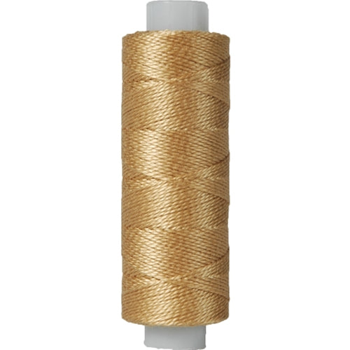 Perle (Pearl) Cotton Thread  - Size 8 - Lt Tan - 75 Yard Spools - Threadart.com