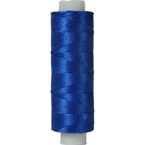 Perle (Pearl) Cotton Thread  - Size 8 - Royal Blue - 75 Yard Spools - Threadart.com