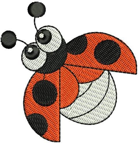 Machine Embroidery Designs - Ladybugs (1) - Threadart.com