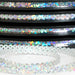 Hot Fix Sequin Reel- Silver 4mm - Threadart.com