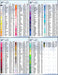 40 Colors of Rayon Thread - Popular Colors Set A - 1000 Meters - Threadart.com