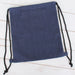 Denim Cinch Drawstring Tote Bag BackPack - - Threadart.com