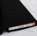 Premium Cotton Quilting Fabric Sold By The Yard - Solid Black - Threadart.com