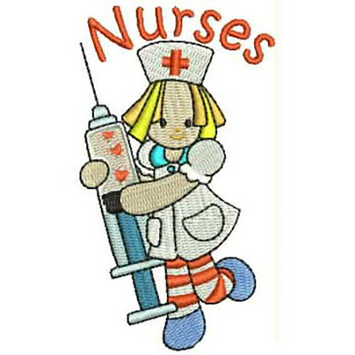 Machine Embroidery Designs - Nurses(1) - Threadart.com