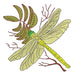 Machine Embroidery Designs - Dragonflies(1) - Threadart.com