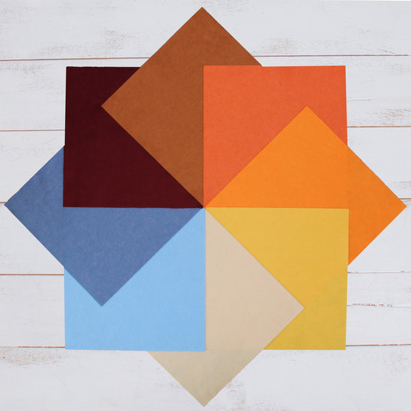 Autumn Felt Pack • 8 Colors • 12" x 12"