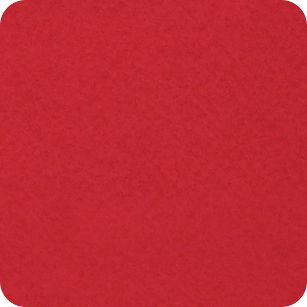 Red Felt By The Yard - 36" Wide - Soft Premium Felt Fabric - Threadart.com
