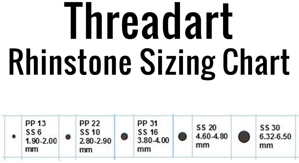 Machine Cut Hot Fix Rhinestones - SS30 - Citrine - Threadart.com
