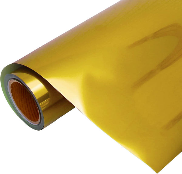 Metallic Gold Heat Transfer Vinyl 20" Wide Sold By the Yard - Threadart.com