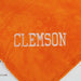 Plush Fleece Blanket - Orange - Threadart.com