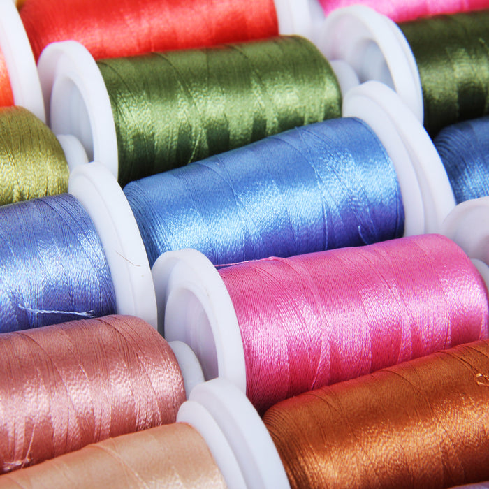 80 Cones of 500M Polyester Machine Embroidery Thread Set - C&D - Threadart.com