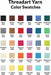 Crochet 100% Pure Cotton Yarn #4 Set  - 6 Pack of Neutral Colors - Threadart.com