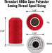 Sewing Thread No. 405 - 600m - Chocolate - All-Purpose Polyester - Threadart.com