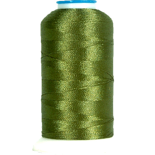 Polyester Embroidery Thread No. 182 - Dk. Sage Green - 1000M - Threadart.com