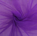 Premium Soft Tulle Fabric Mega Roll - 100 Yards by 6" Wide - Purple - Threadart.com