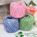 Multicolor Cotton Crochet Thread - Size 3 - Variegated Garden Greens - 140 yds - Threadart.com