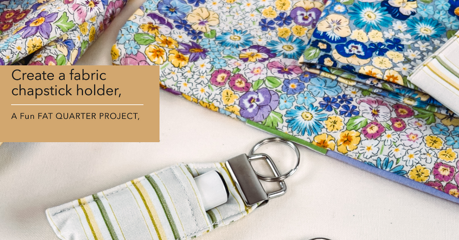 Create a Fabric Chapstick Holder