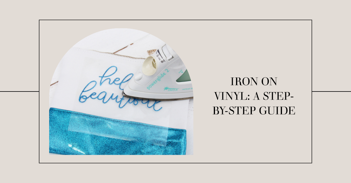 How To Iron On Vinyl
