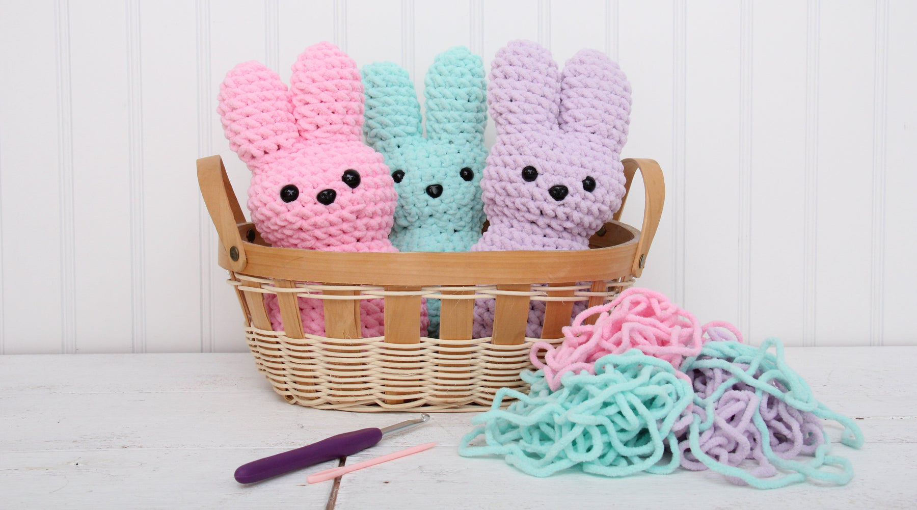 Crochet a Peep Bunny