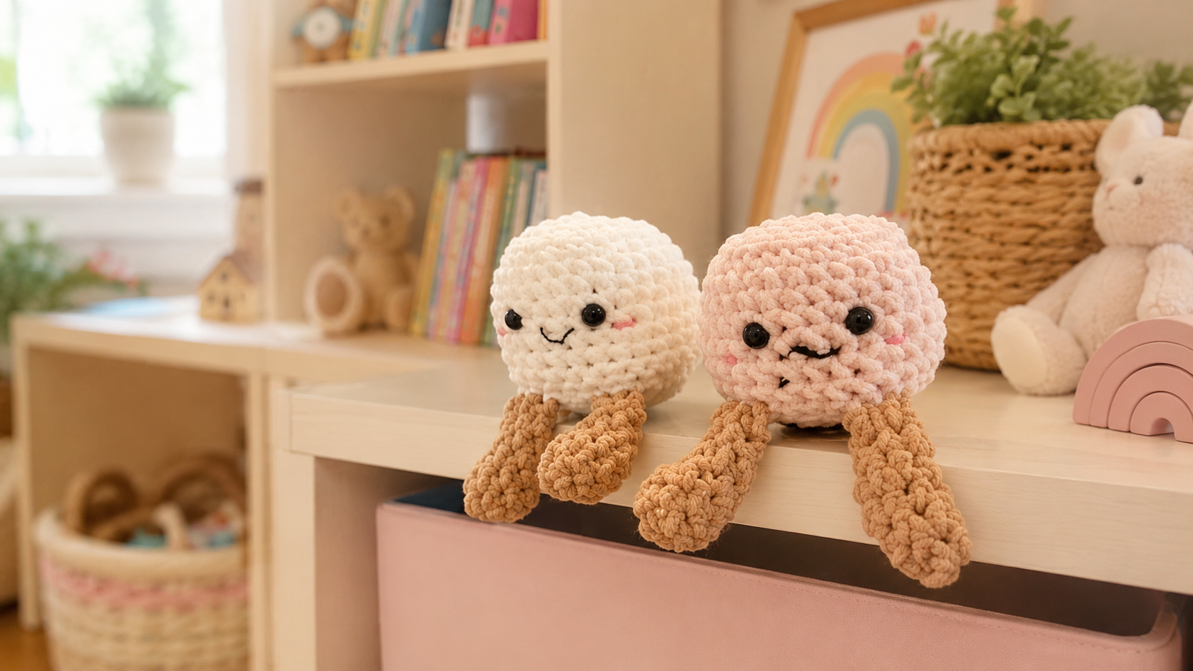 Crochet a Marshmallow Plushie (Jellycat Style)