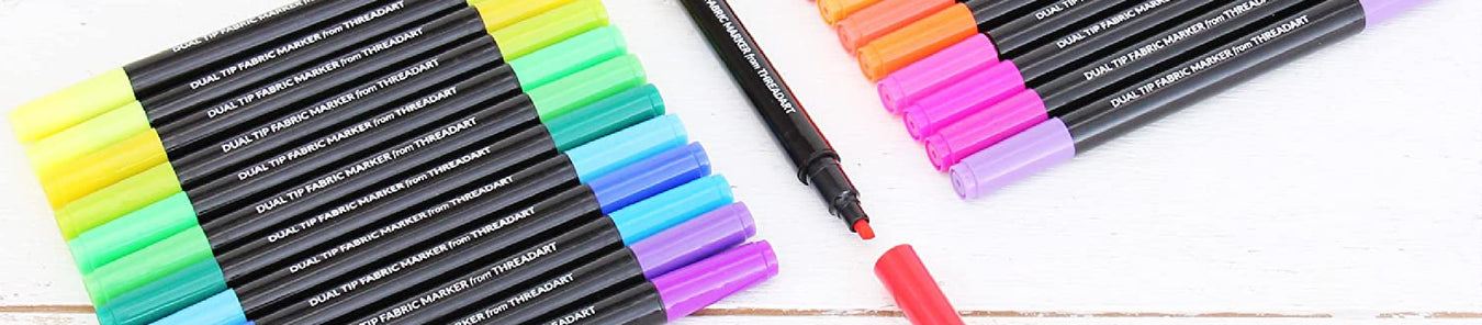 6pcs Fabric Marker Pen for Sewing Art 