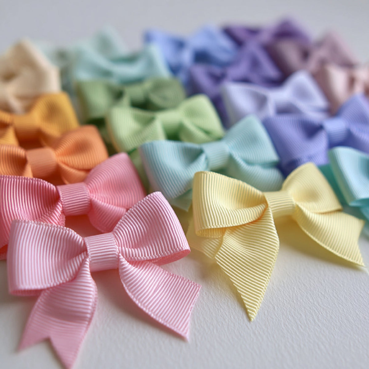 Solid Grosgrain Ribbon By The Roll