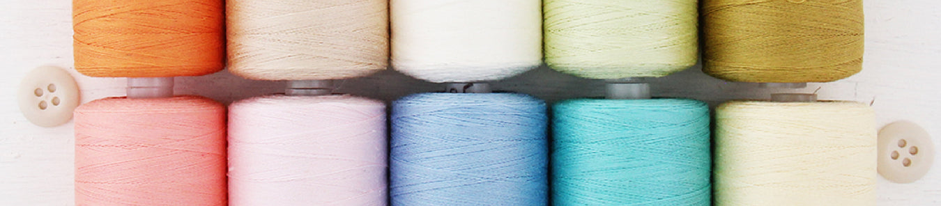 White Elastic Thread Set Industrial Sewing Machine Thread Cheap