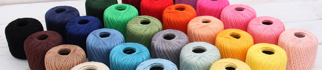  Threadart 100% Pure Cotton Multicolor Crochet Thread