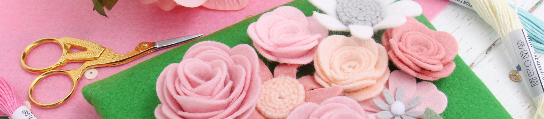 Felt Rolls - Felt Fabric - 30 Color Options - In Stock — Threadart.com