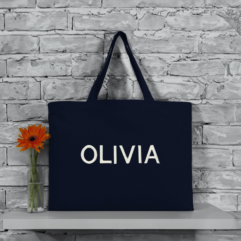 Blank Canvas Tote - Black - 100% Cotton - 12x16- For Books, Beach, Trips, Parties and More - Threadart.com