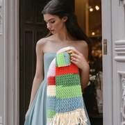 Ombre Yarn - Big Chunky Yarn Cake - Flamingo Dance , 300g (316 Yards) – Thick Super Bulky #6 - Threadart.com