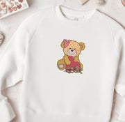 Valentine Teddy Bear with Heart Machine Embroidery Design Instant Download - 3 Sizes - 8 Formats - ThreadArt - Threadart.com