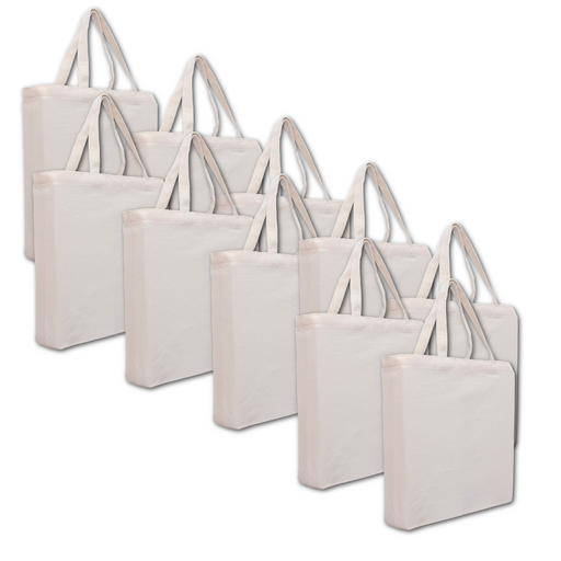 Plain canvas shopping bags sale