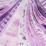 Fat Quarter Bundle - Five Lavender Precut Cotton Fabrics - Threadart.com
