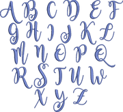 Magnolia Sky Font Machine Embroidery Design Set - Alphabet Letters BX Font - Download 9 Formats and 3 Sizes - Threadart.com