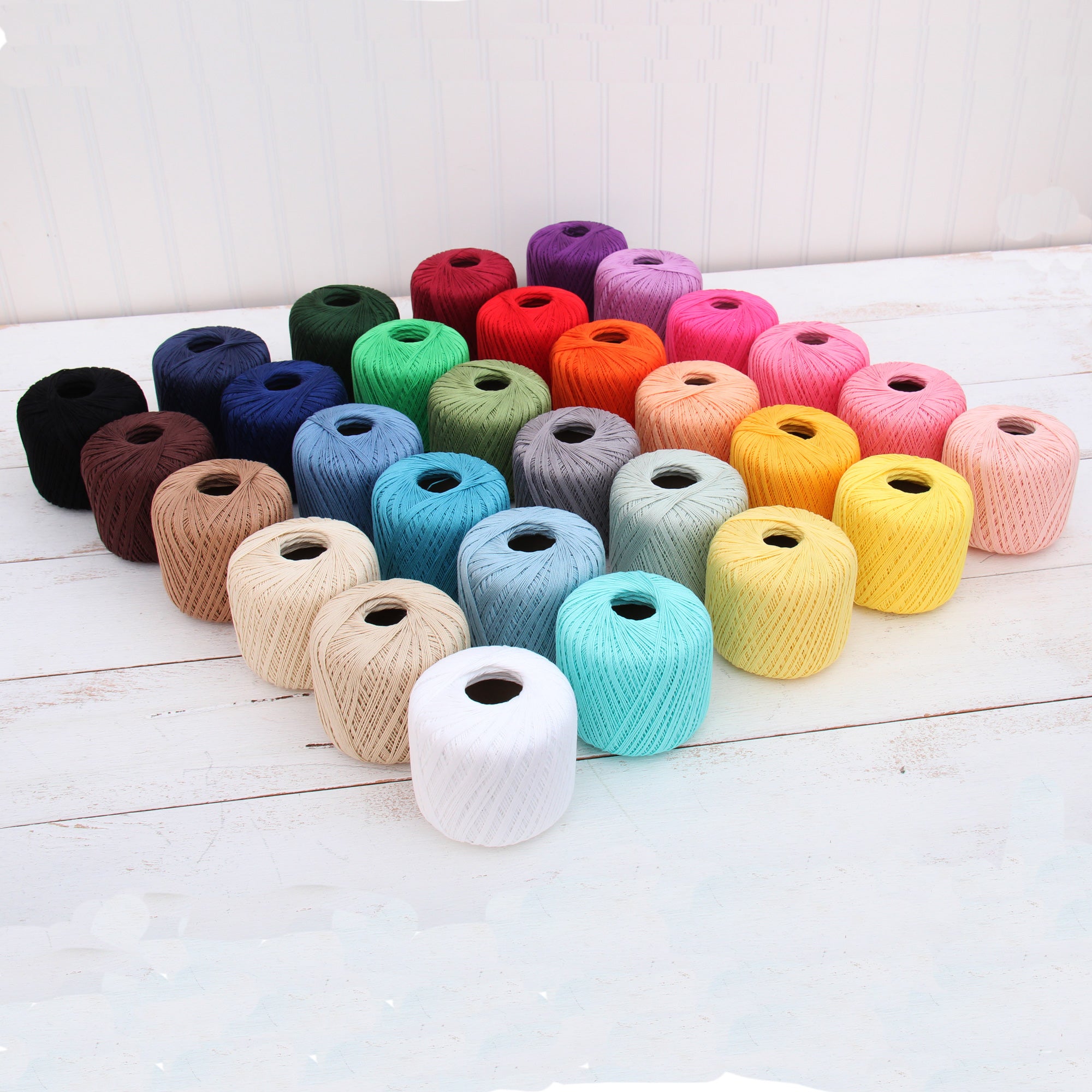 Cotton Crochet Thread - Size 10 - Black - 175 Yds — Threadart.com