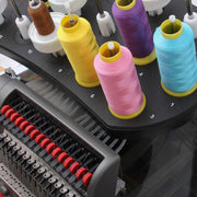 40 CONES OF 5000 METERS POLYESTER MACHINE EMBROIDERY THREAD - BRILLIANT - Threadart.com