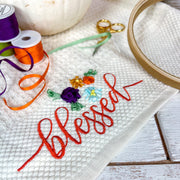 7mm Silk Ribbon Set - Warm Colors - Four Spool Collection - Threadart.com