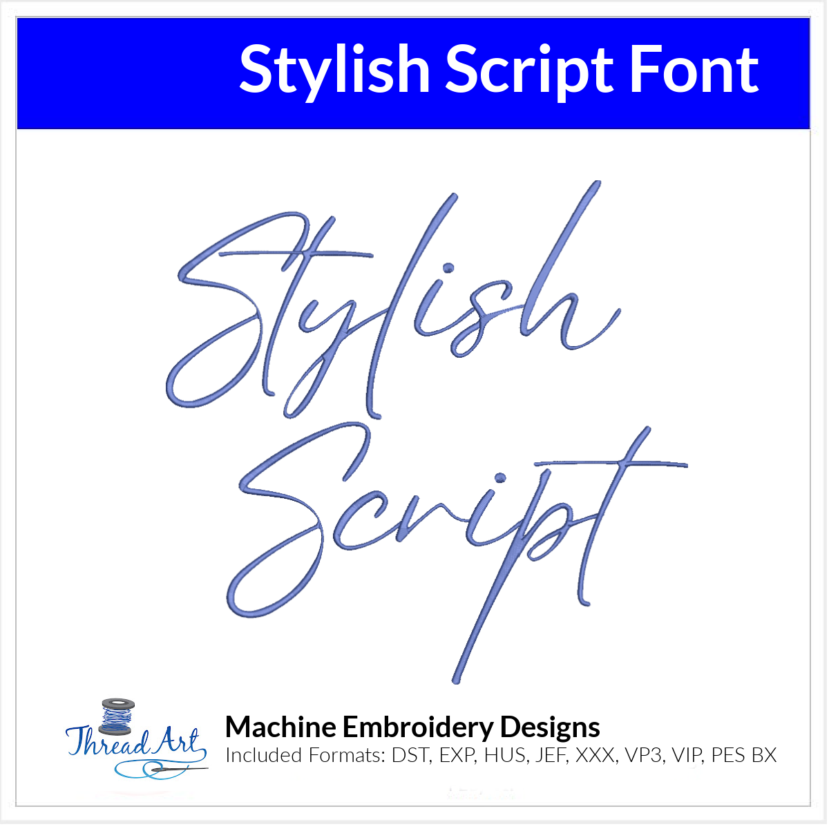 Text Style Script Font Stylish Script Font Machine Embroidery Design Set - Cursive Alphabet L ...