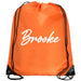 Personalized Drawstring Bag with Custom Name - BackPack Cinch Sack - Threadart.com