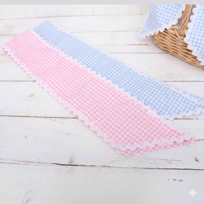 Easter Wreath Sash or Basket Bow - Pink Blank - Threadart.com