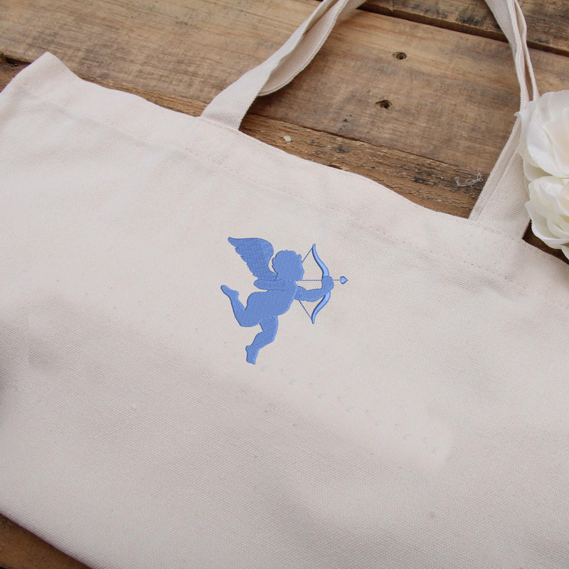 Valentine Cupid Outline Machine Embroidery Design Instant Download - 5 Sizes - 8 Formats - ThreadArt - Threadart.com