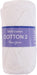 Crochet Cotton Yarn - White - #2 Sport Weight - 50 gram skeins - 165 yds - Threadart.com