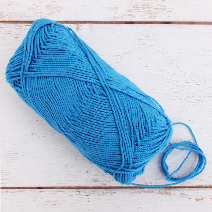 Crochet Cotton Yarn - Dark Aqua - #2 Sport Weight - 50 gram skeins - 165 yds - Threadart.com