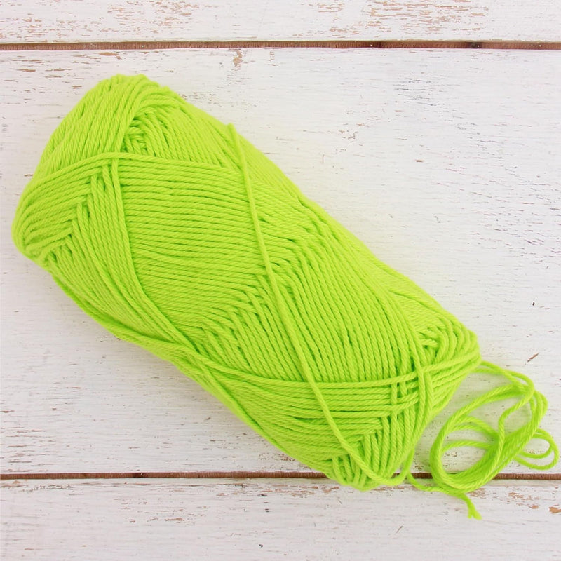 Crochet Cotton Yarn - Lime Green - #2 Sport Weight - 50 gram skeins - 165 yds - Threadart.com